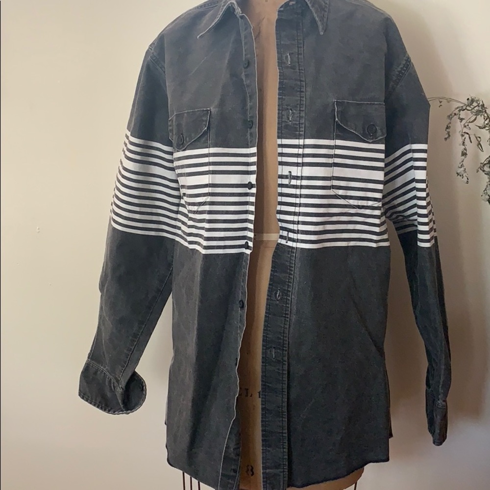 Vintage cotton button up. Wrangler